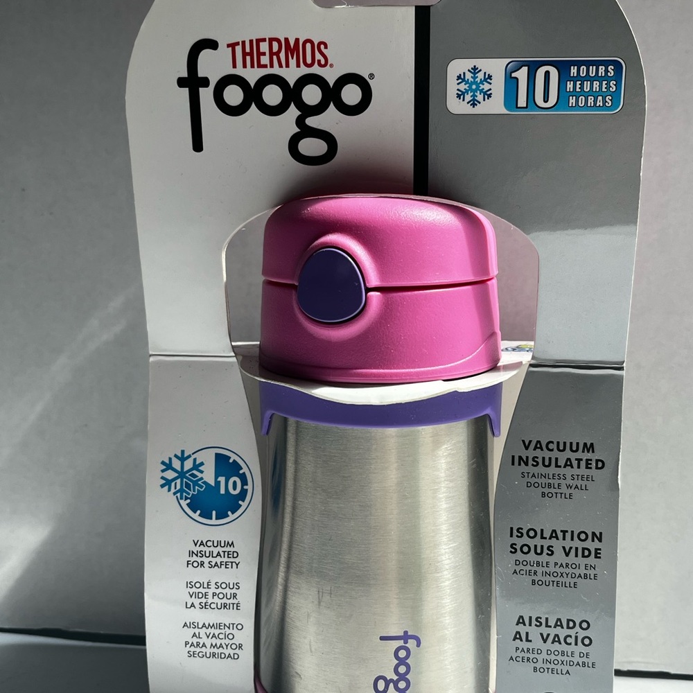 Thermos Foogo Stainless Steel Water Bottle